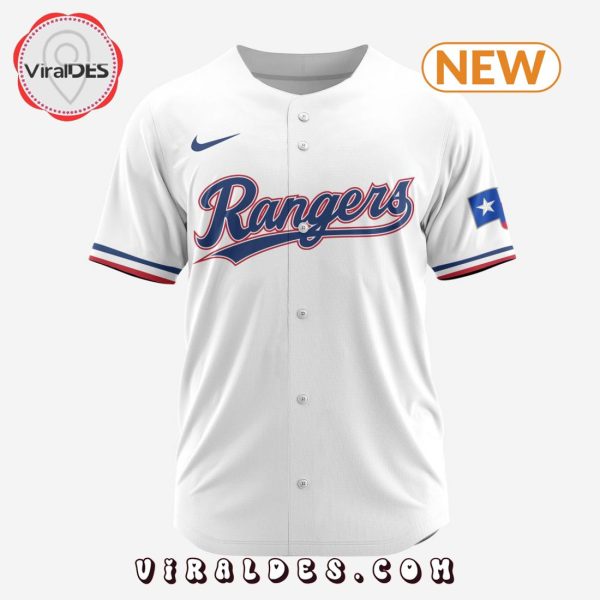 MLB Texas Rangers Custom 2024 Home Baseball Jersey