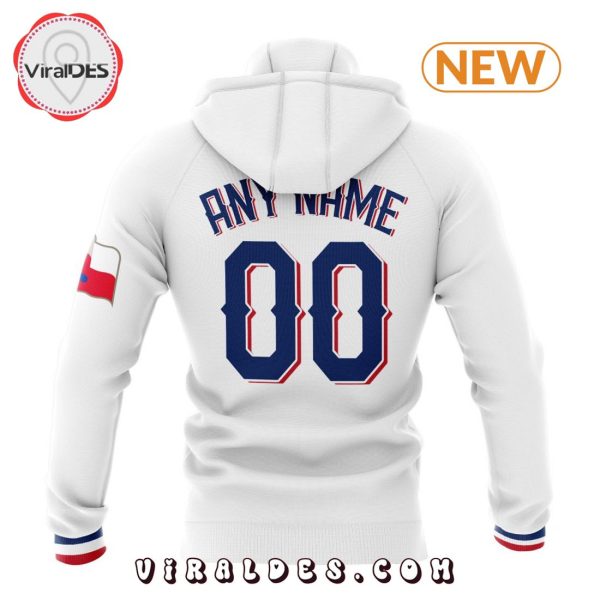 MLB Texas Rangers Custom 2024 Home Kits Hoodie