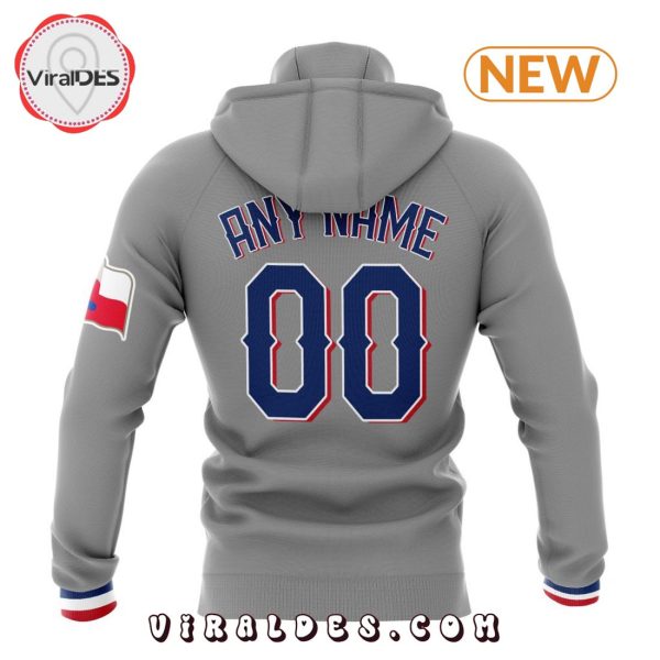 MLB Texas Rangers Personalized 2024 Road Kits Hoodie