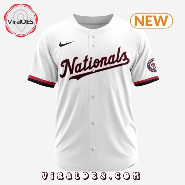 MLB Washington Nationals Custom 2024 Home Baseball Jersey