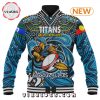 New South Wales Titans Naidoc Week 2023 Rugby For Life Baseball Jacket