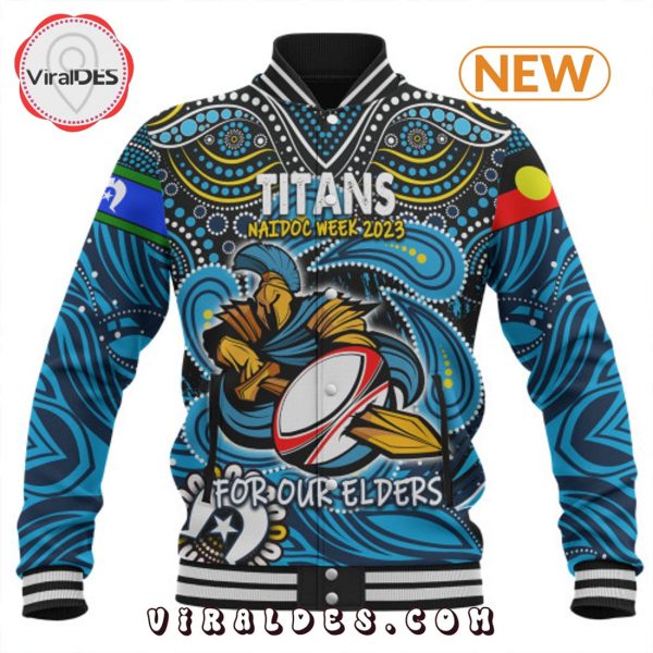 New South Wales Titans Naidoc Week 2023 Custom Baseball Jacket