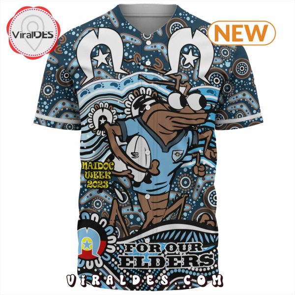 New South Wales Titans Naidoc Week 2023 Rugby For Life Baseball Jersey