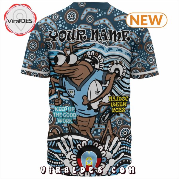 New South Wales Titans Naidoc Week 2023 Rugby For Life Baseball Jersey