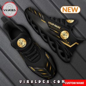 2024 Manly Warringah Sea Eagles Personalized Gold Max Soul Shoes