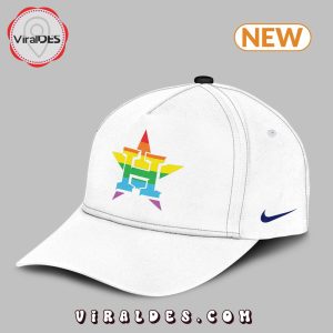 Special Pride Night Houston Astros White Classic Cap