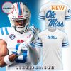 NCAA White & Powder Special Blue Ole Miss Rebels T-Shirt, Jogger, Cap