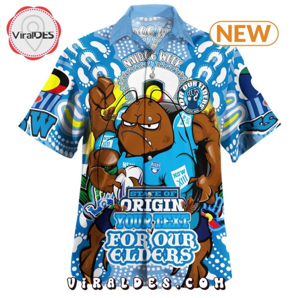 New South Wales Blues Army Tough Fan Rugby For Life Hawaiian Shirt