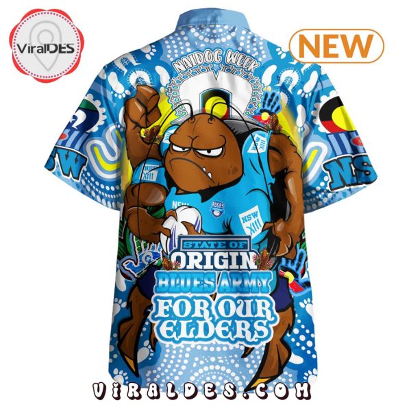 New South Wales Blues Army Tough Fan Rugby For Life Hawaiian Shirt