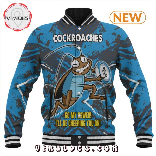 New South Wales Cockroaches Patterns Tough Fan Rugby Baseball Jacket