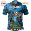 New South Wales Blues Army Tough Fan Rugby For Life Polo Shirt