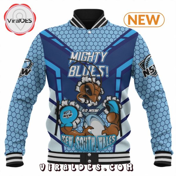 New South Wales Go NSW Fan Rugby For Life Baseball Jacket