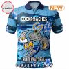 New South Wales Cockroaches Patterns Tough Fan Rugby Polo Shirt