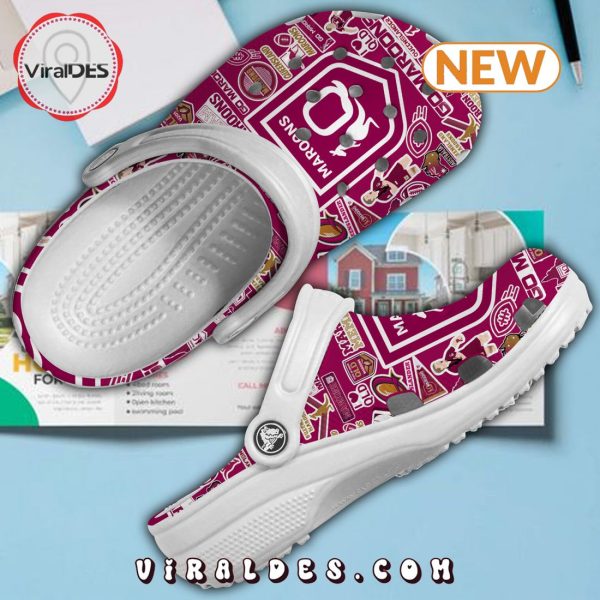 NRL Queensland Maroons Specialized Style Clogs Crocs