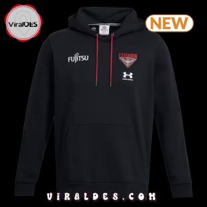 Premium AFL Essendon Football Club Black Hoodie