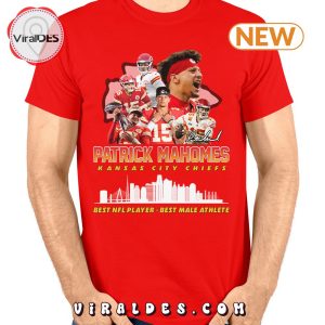 Patrick Mahomes Kansas City Chiefs Signatures T-Shirt