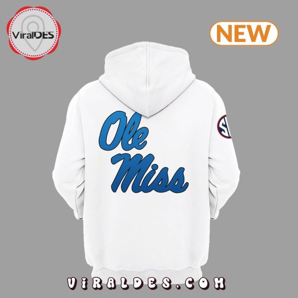 Ole Miss Rebels Come To The Ship NCAA White Hoodie, Jogger, Cap