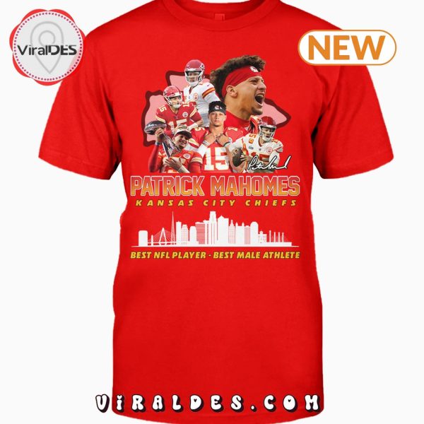 Patrick Mahomes Kansas City Chiefs Signatures T-Shirt