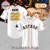 Personalized MLB Houston Astros White Baseball Jersey