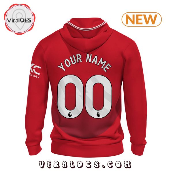 Personalized Men’s Manchester United Champions Red Hoodie