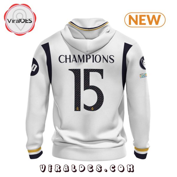 Personalized Real Madrid League Champions 15 Home Hoodie