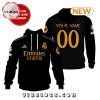 Personalized Real Madrid Premier League Home Navy Hoodie