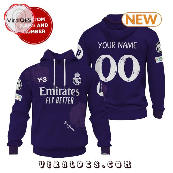 Personalized Real Madrid Premier League Home Signatures Hoodie