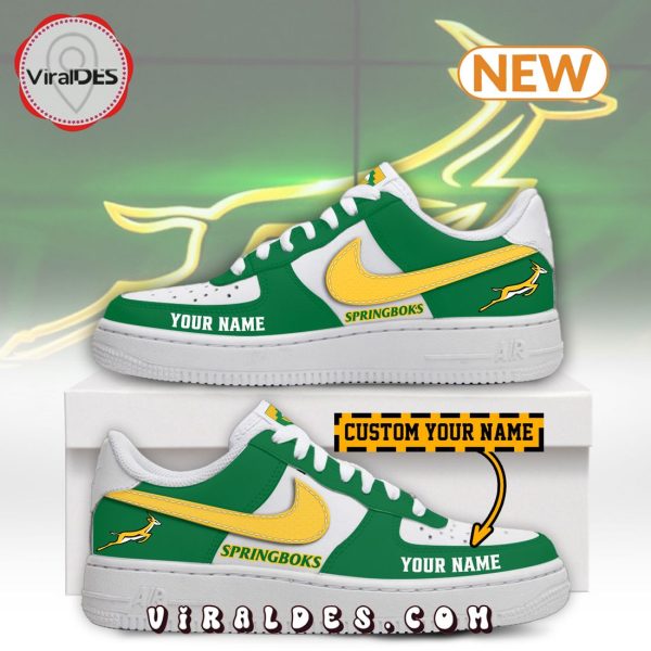 Personalized Springboks Rugby Union Air Force 1 Shoes