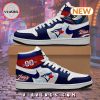 Premium Toronto Blue Jays Baseball Air Jordan 1 Shoes