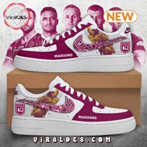 Premium 2024 QLD Maroons New Air Force 1 Shoes