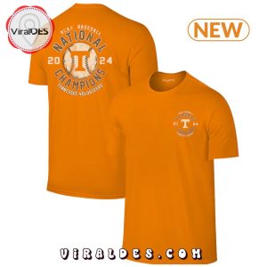 Tennessee Volunteers 2024 NCAA Baseball Roster Orange Hoodie