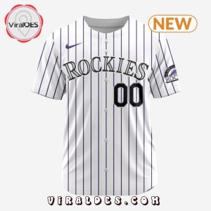 MLB Colorado Rockies Custom 2024 Home Baseball Jersey