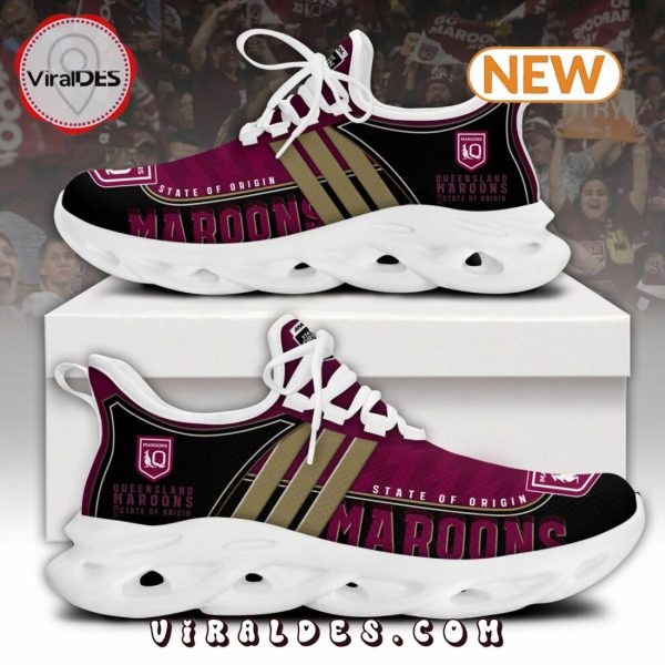 Queensland Maroons 2024 Max Soul Sneakers Limited Edition