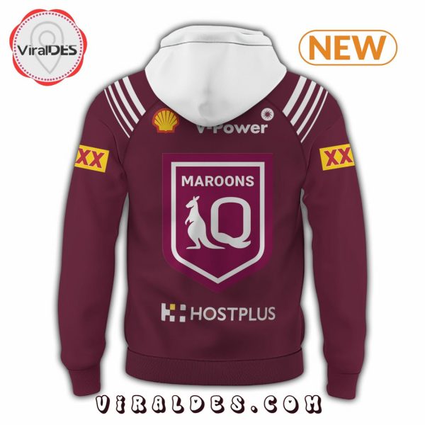 Queensland Maroons 5th Game 2024 Red Hoodie, Jogger, Cap