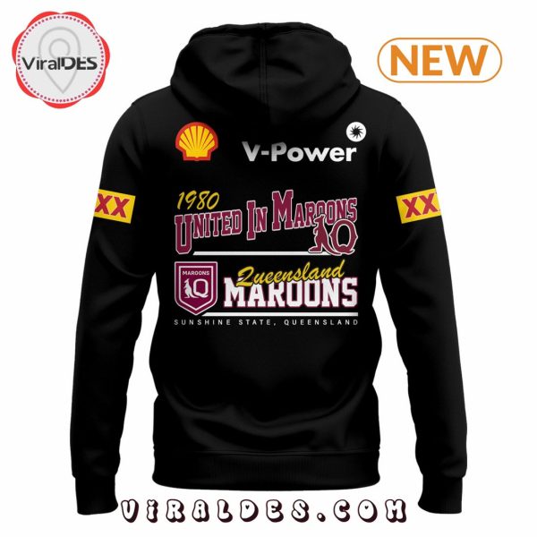 Queensland Maroons Specialized 2024 Black Version Hoodie, Jogger, Cap