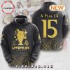 Real Madrid 15th Champions Signatures Black Hoodie