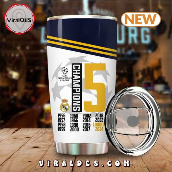 Real Madrid Champions League Premium Design Tumbler