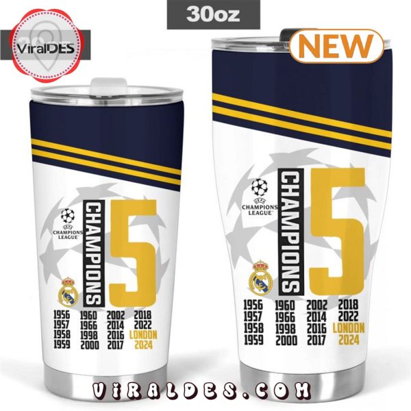 Real Madrid Champions League Premium Design Tumbler