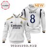 Real Madrid Jude Bellingham 24 25 Home White Hoodie