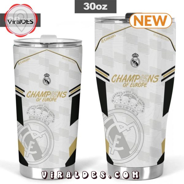 Real Madrid London 24 Champions Of Europe Tumbler