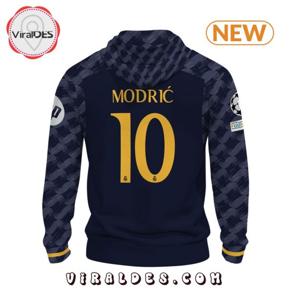 Real Madrid Luka Modric 24 25 Home Navy Hoodie