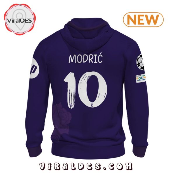 Real Madrid Luka Modric 24 25 Home Signatures Hoodie