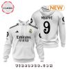 Real Madrid Luka Modric 24 25 Home White Hoodie