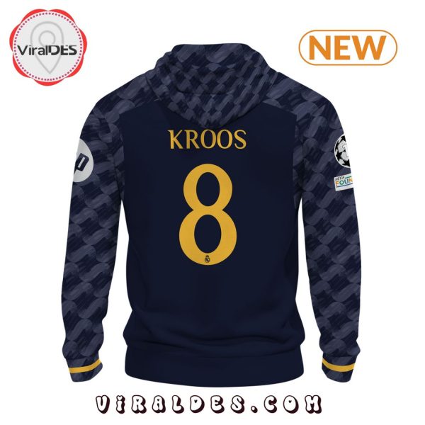 Real Madrid Men’s Kroos 24 25 Home White Hoodie