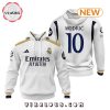 Real Madrid Men’s Kroos 24 25 Home White Hoodie