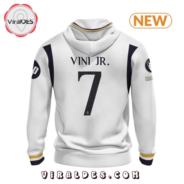 Real Madrid Vini Jr. 24 25 Home White Hoodie