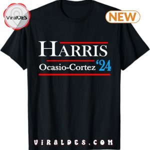 2024 Kamala Harris Alexandria Ocasio-Cortez Vote T-Shirt