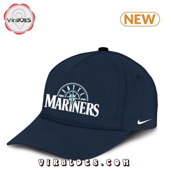 Seattle Mariners 2024 Leaf Summer Black Classic Cap