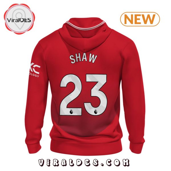 Shaw Manchester United Men’s Champions Red Hoodie