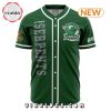 Red Wolf Viking Mens Custom Baseball Jersey Shirt